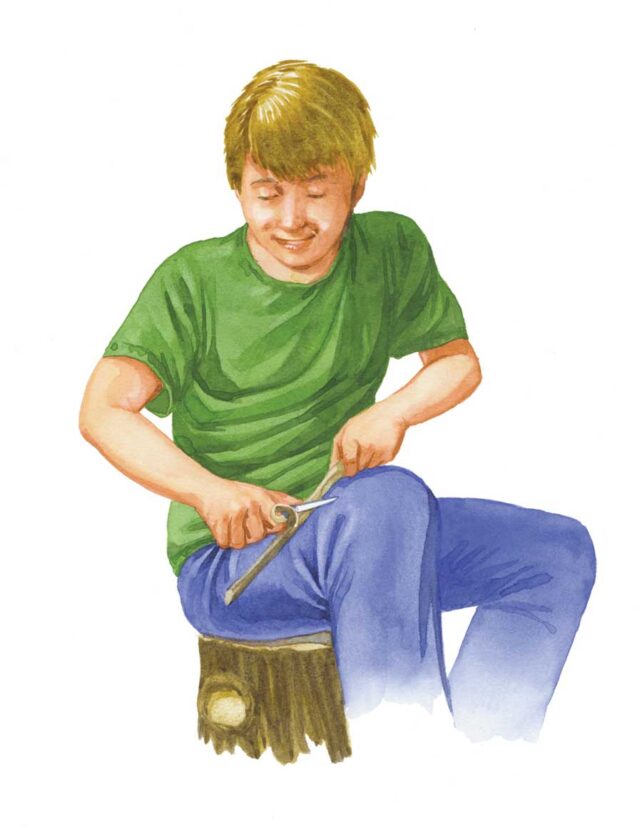 
As a kid in the mid-70s, reader Shannon Gardner learned how to make a whistle out of a willow branch using his pocketknife in an issue of MOTHER EARTH NEWS — and still reads today. 
